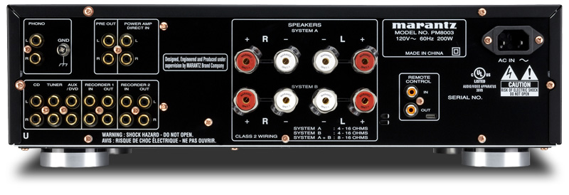GoodSound! Equipment Review - Marantz PM8003 Integrated Amplifier