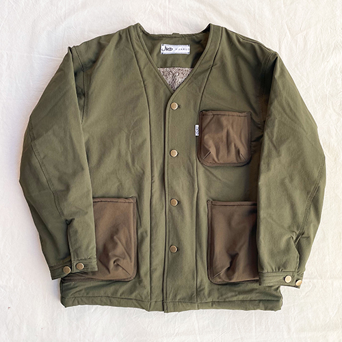 ジェイアールディーバイジャールド | ノーカラー カバーオール