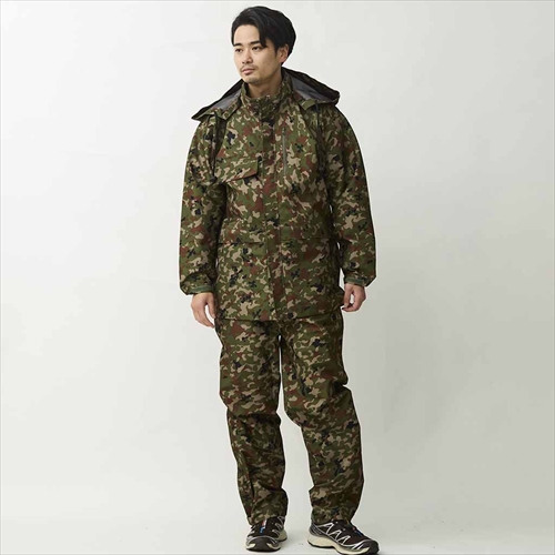 プロモンテ | カモフラージュ雨衣Ⅱ型 | レイングッズ | GO OUT Online