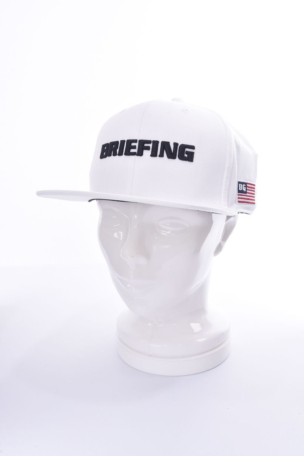 BRIEFING - 【旧品番】 MENS BASIC FLAT VISOR CAP / ブランドロゴ