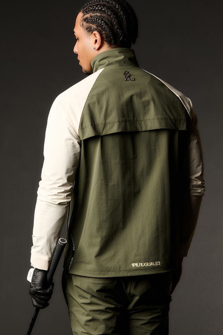 1PIU1UGUALE3 GOLF - 【25AW】 WATER REPELLENT BLOUSON / バイカラー