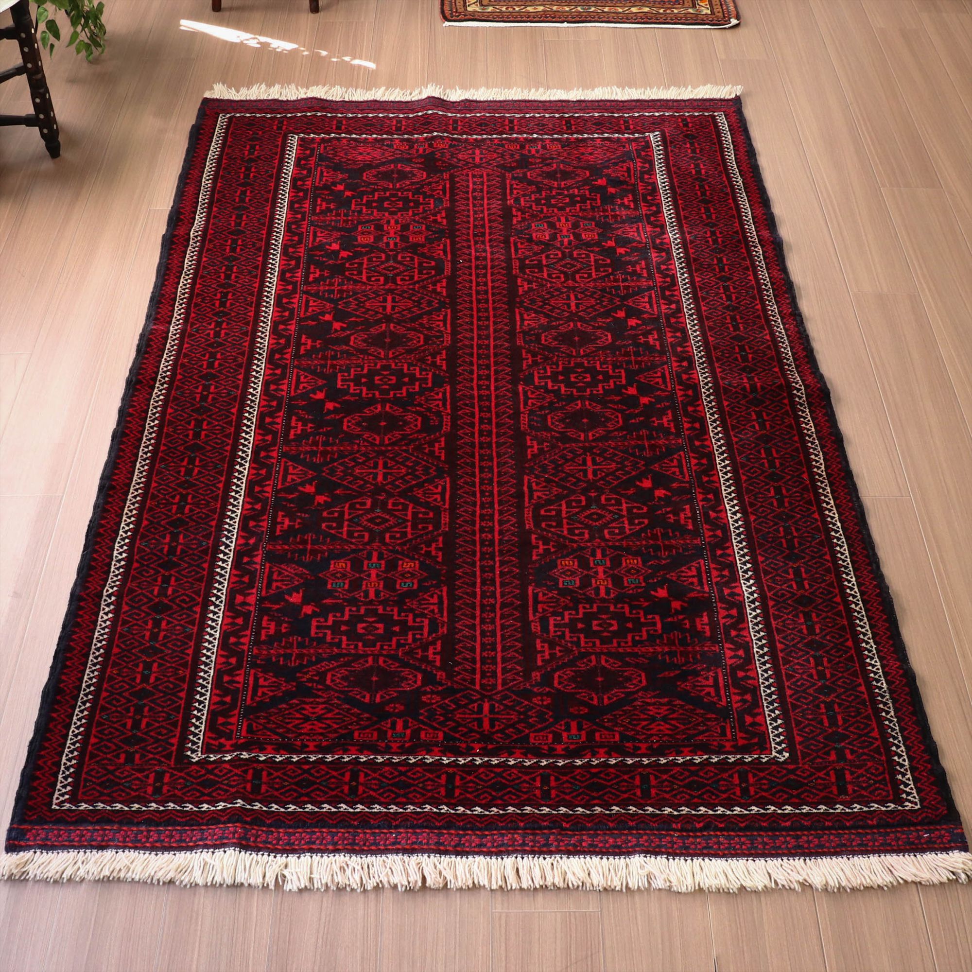 ペルシャ絨毯 バルーチ 手織り 172x112cm ウール balouch 楽天市場