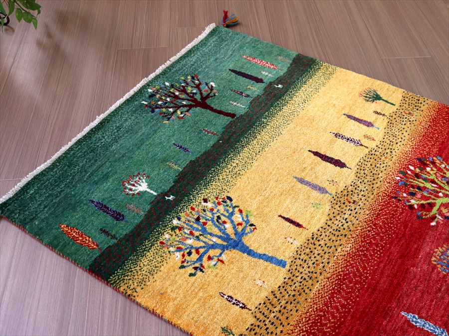 ギャッベ（ギャベ）専門店 インプレッションオブギャッベ / 細かな織り