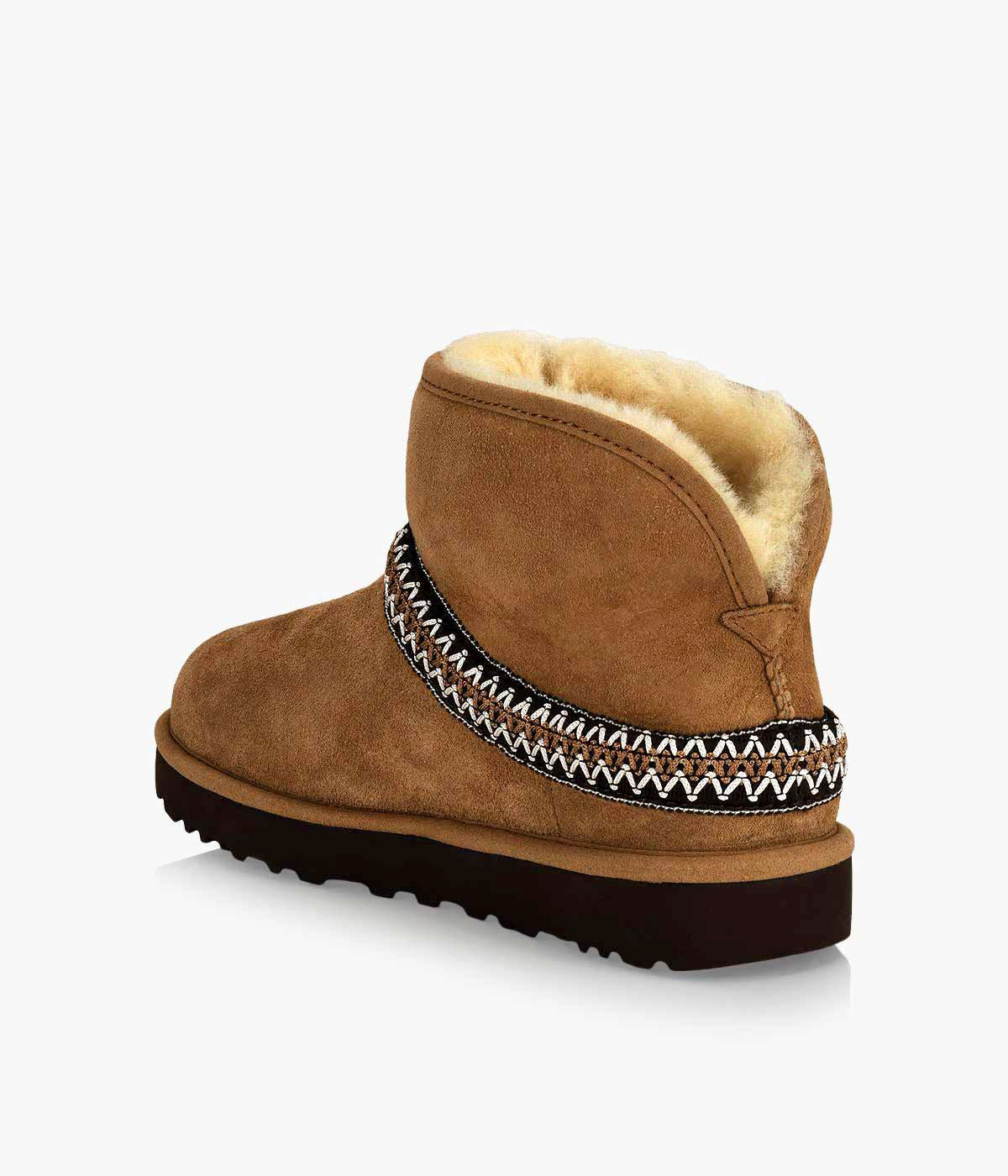 UGG- Women Classic Mini Crescent Chestnut 1158262 – GABRIEL CHAUSSURES