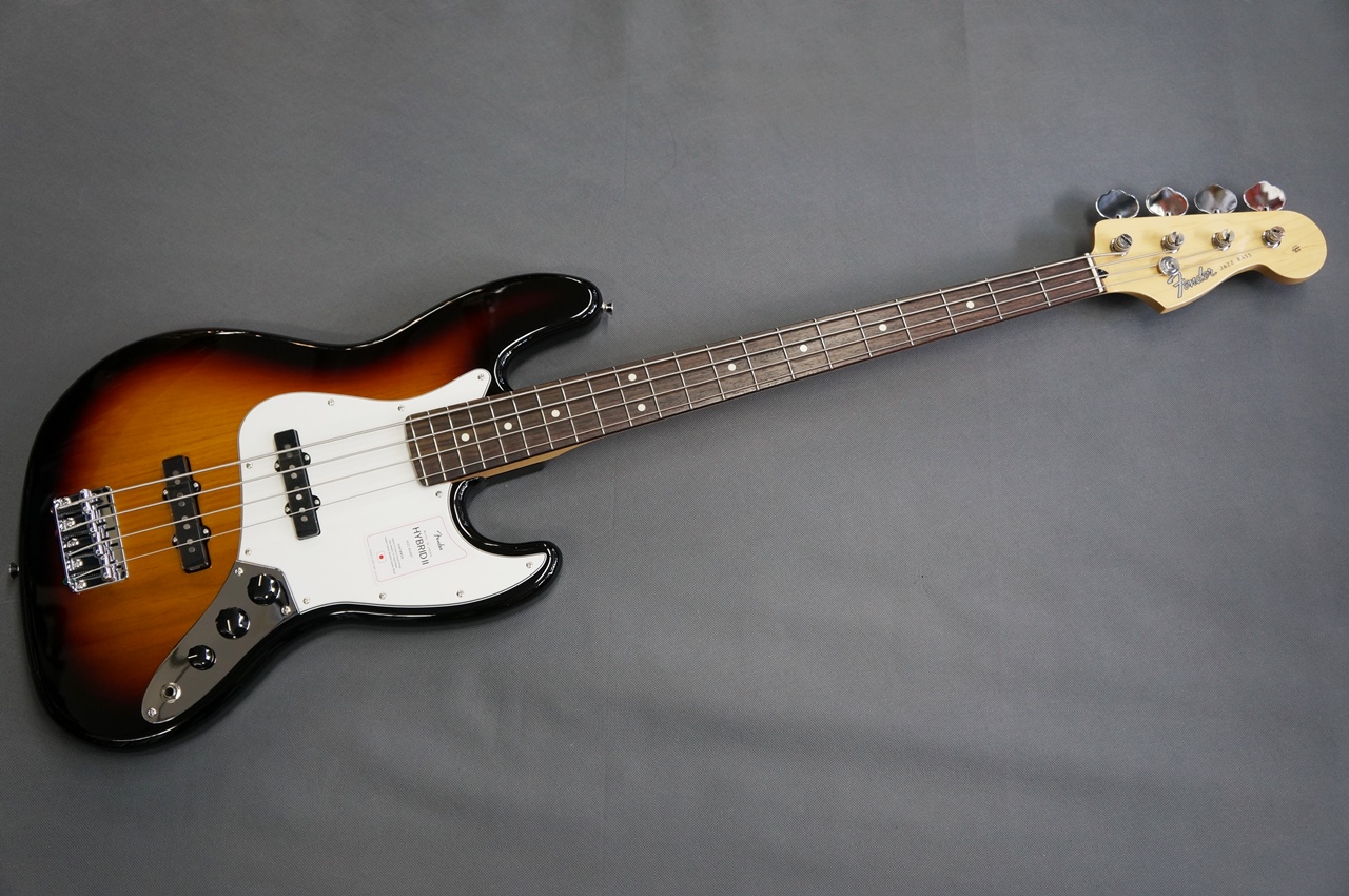 Fender Made in Japan Hybrid II Jazz Bass 3-Color Sunburst / 楽器屋