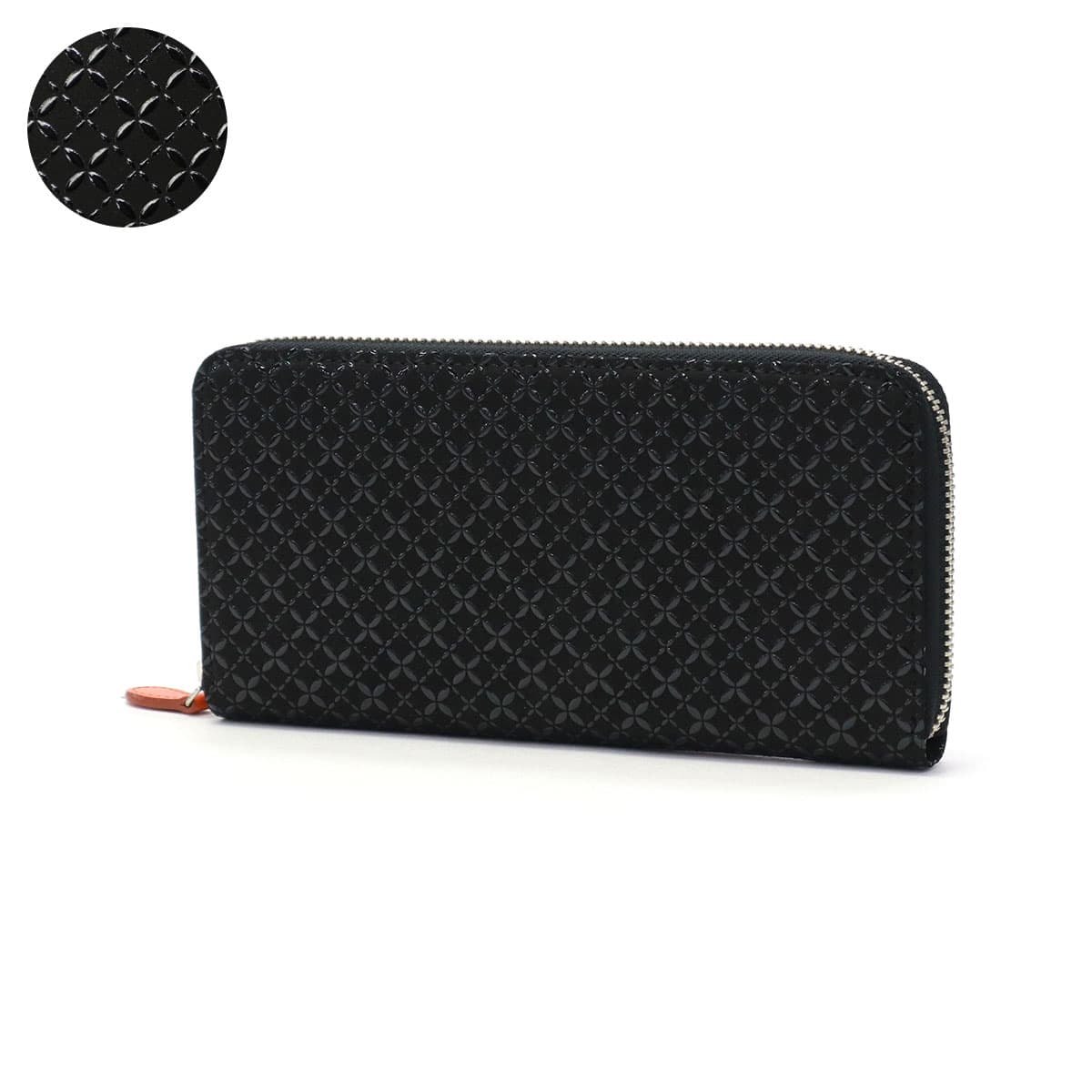 印傳屋 INDEN-YA 束入F ラウンドファスナー長財布 9403｜【正規販売店