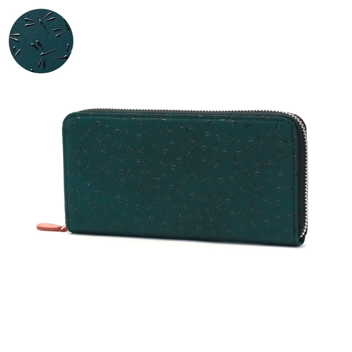 印傳屋 INDEN-YA 束入F ラウンドファスナー長財布 9403｜【正規販売店