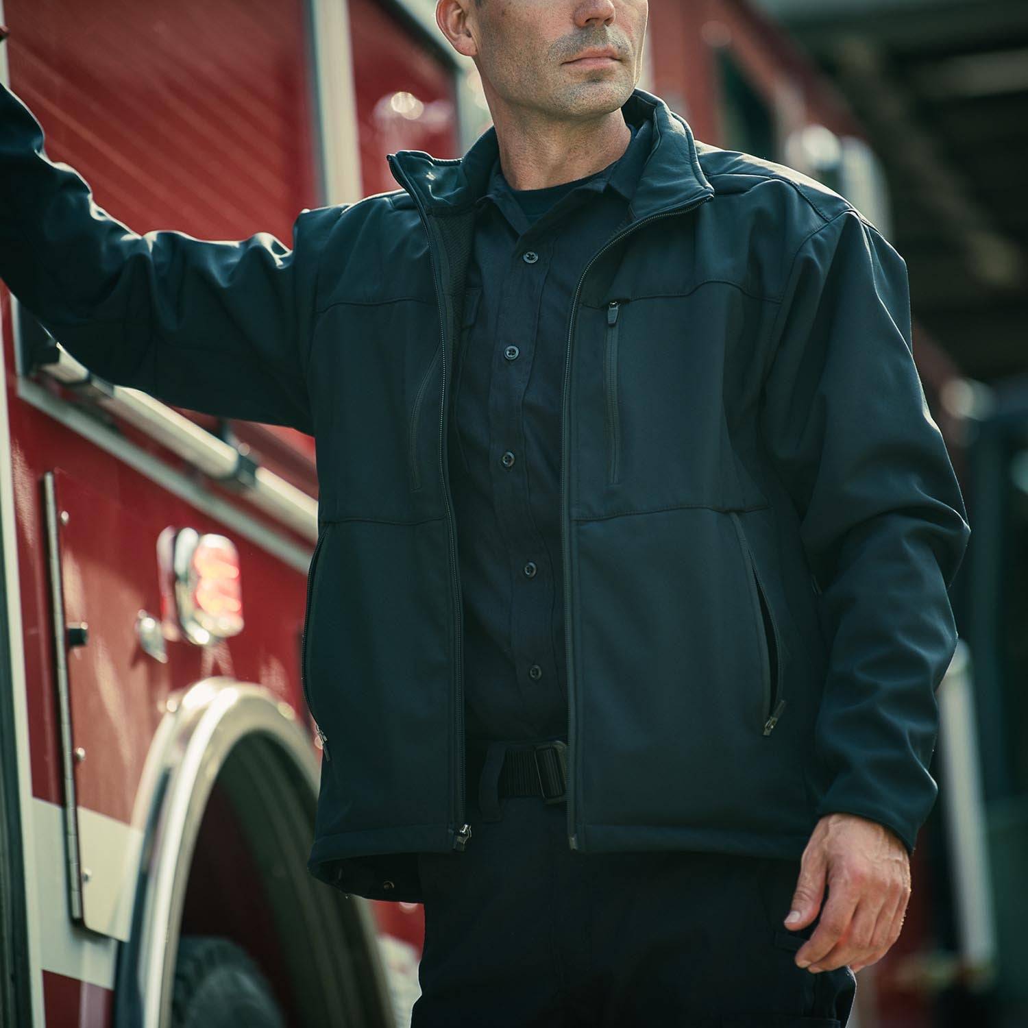 Flying Cross DutyGuard Men's Full Zip Softshell Jacket