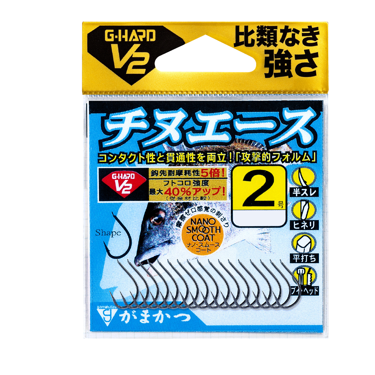 G-HARD V2 チヌエース | がまかつ