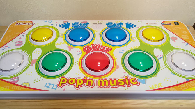 ゆーとぴあ ポップンミュージック コントローラー 静音化 PS専用 完動