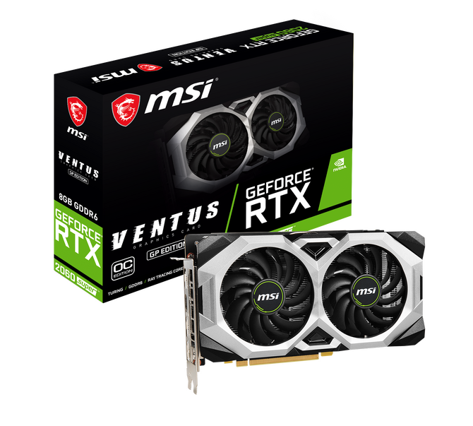 光らなくてもゲーミング！グラボ「GeForce RTX 2060 SUPER VENTUS GP