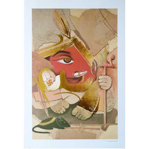 ガネーシャ神ポスター | ガネーシャ神と開運グッズ