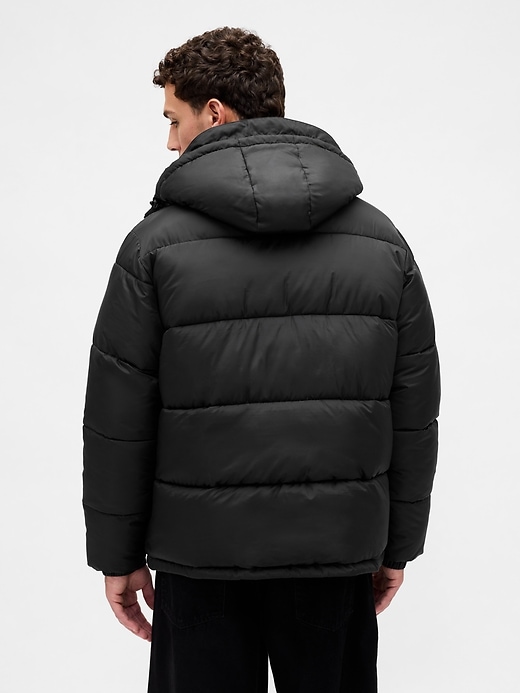 Recycled Heavyweight Puffer Jacket | Gap