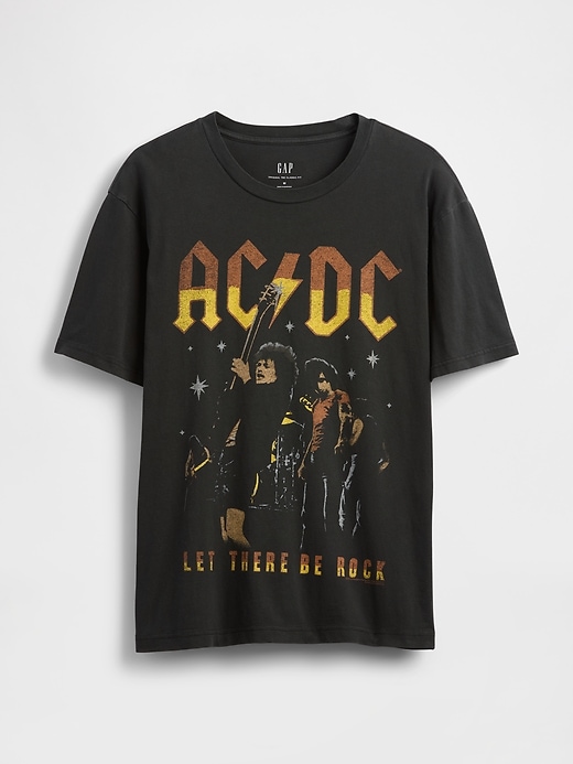 AC/DC Relaxed Graphic T-Shirt | Gap