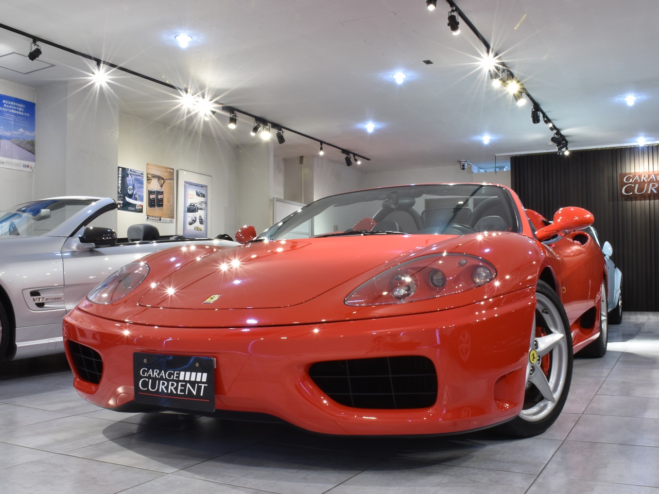 フェラーリ|360|スパイダー タイベル交換後ご納車 チャレンジグリル