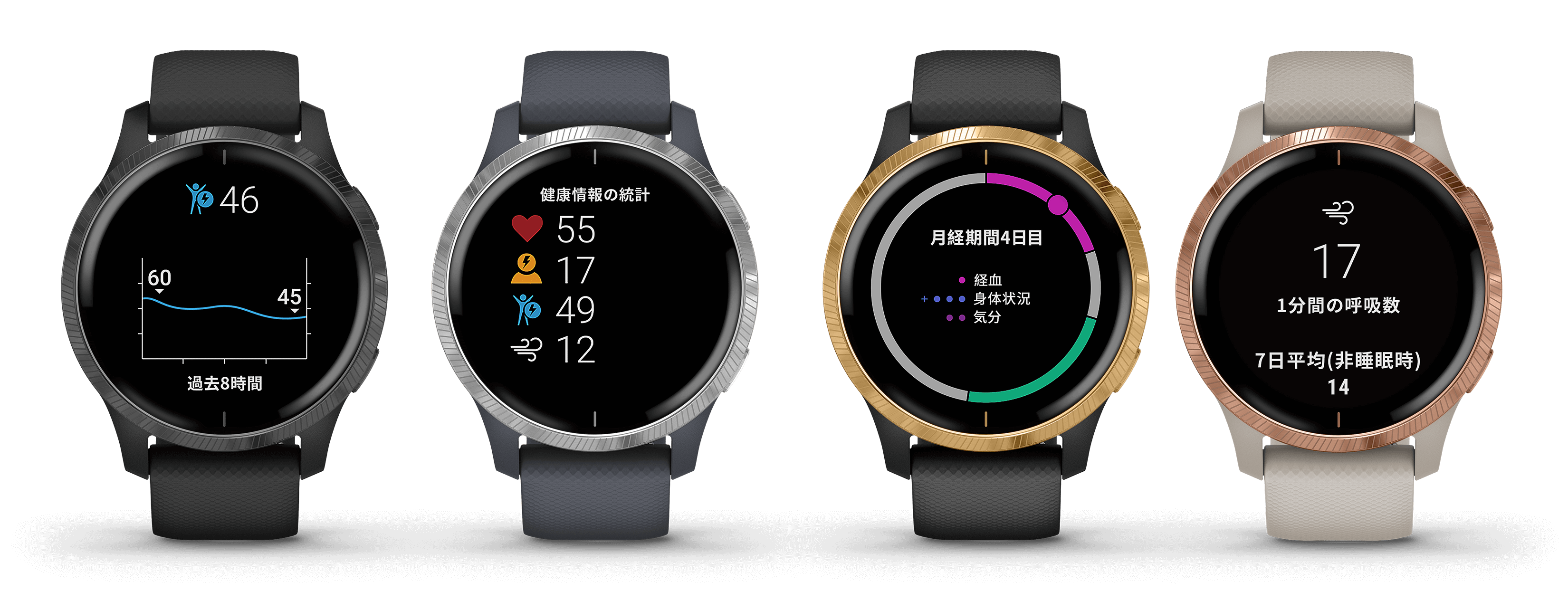 Venu Black / Slate | スポーツ＆アウトドア | Garmin 日本