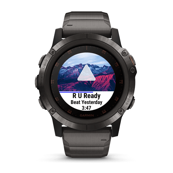 fēnix 5X Plus Sapphire Ti Black | スマートウォッチ | Garmin 日本