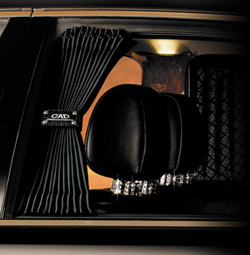 ラグジュアリー カーテン タッセル タイプ モノグラムレザー