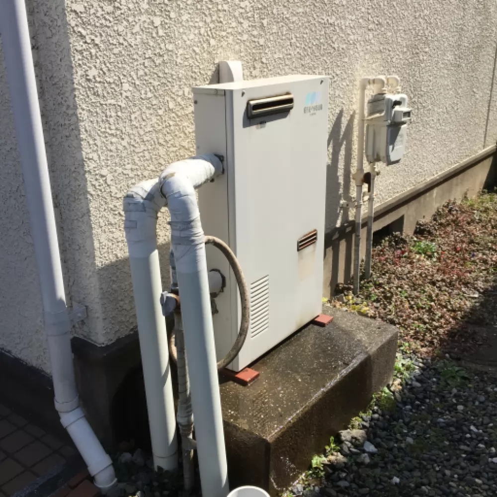 長府GFK-1600A→リンナイRUF-A1610SAG(A)｜白井市の給湯器交換工事