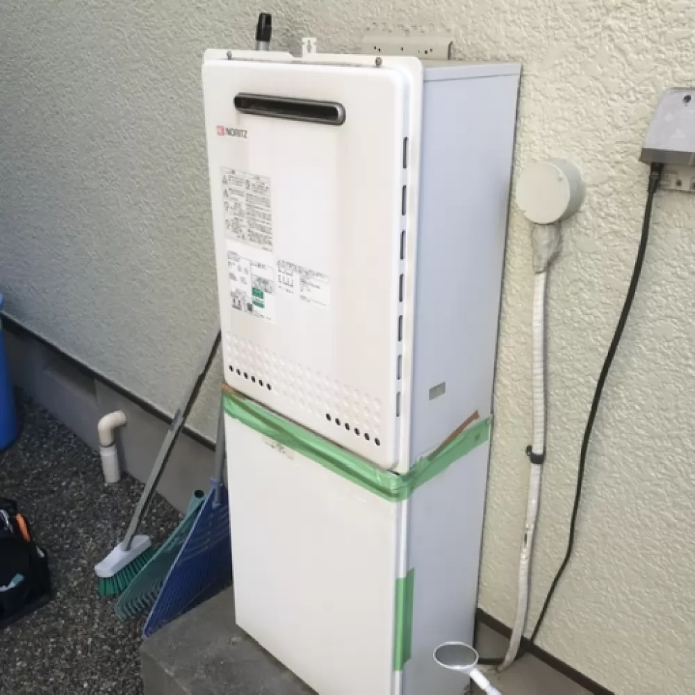 ノーリツGT-2050SAWX→ノーリツGT-C2062SAWX-2 BL｜柏市の給湯器交換