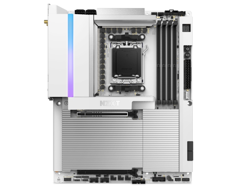 フルカバー仕様のAMD X870Eマザーボード、NZXT「N9 X870E」国内発売日