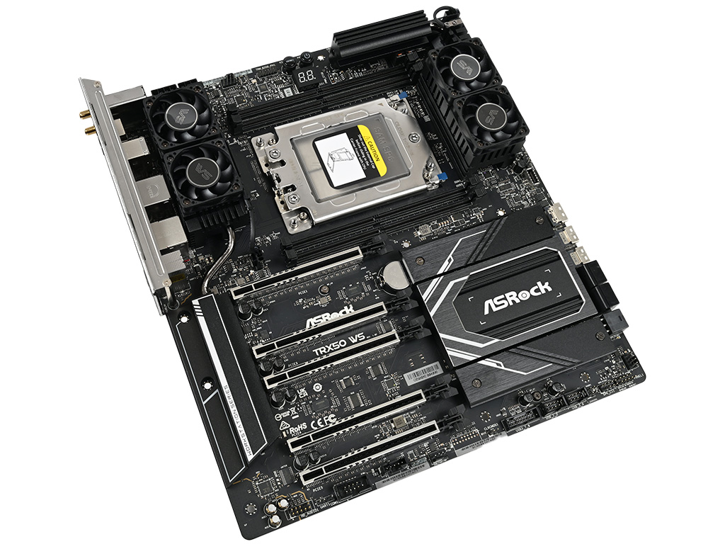 強力電源とサーバークラスの機能を備えたRyzen TR 7000向けウルトラ