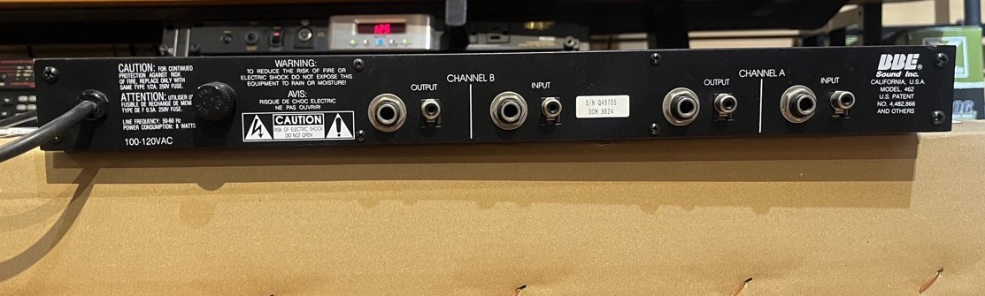 USED BBE 462 Sonic Maximizer Black single rack - CONSIGNMENT