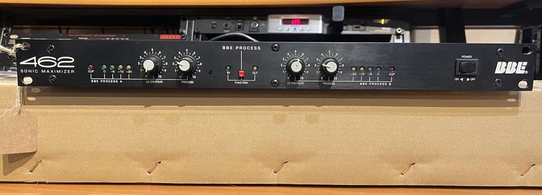 USED BBE 462 Sonic Maximizer Black single rack - CONSIGNMENT