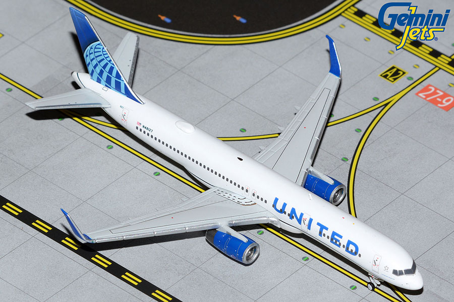 GJUAL2061 GEMINI JETS UNITED / ユナイテッド航空 B757-200W N48127 1