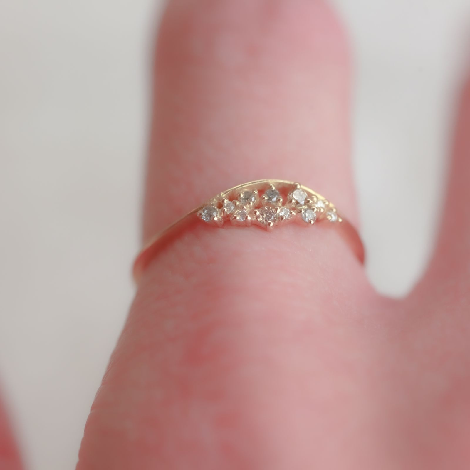 e.m. - 【11号即日発送可】マルチカラーダイヤモンドリング | GENTiL