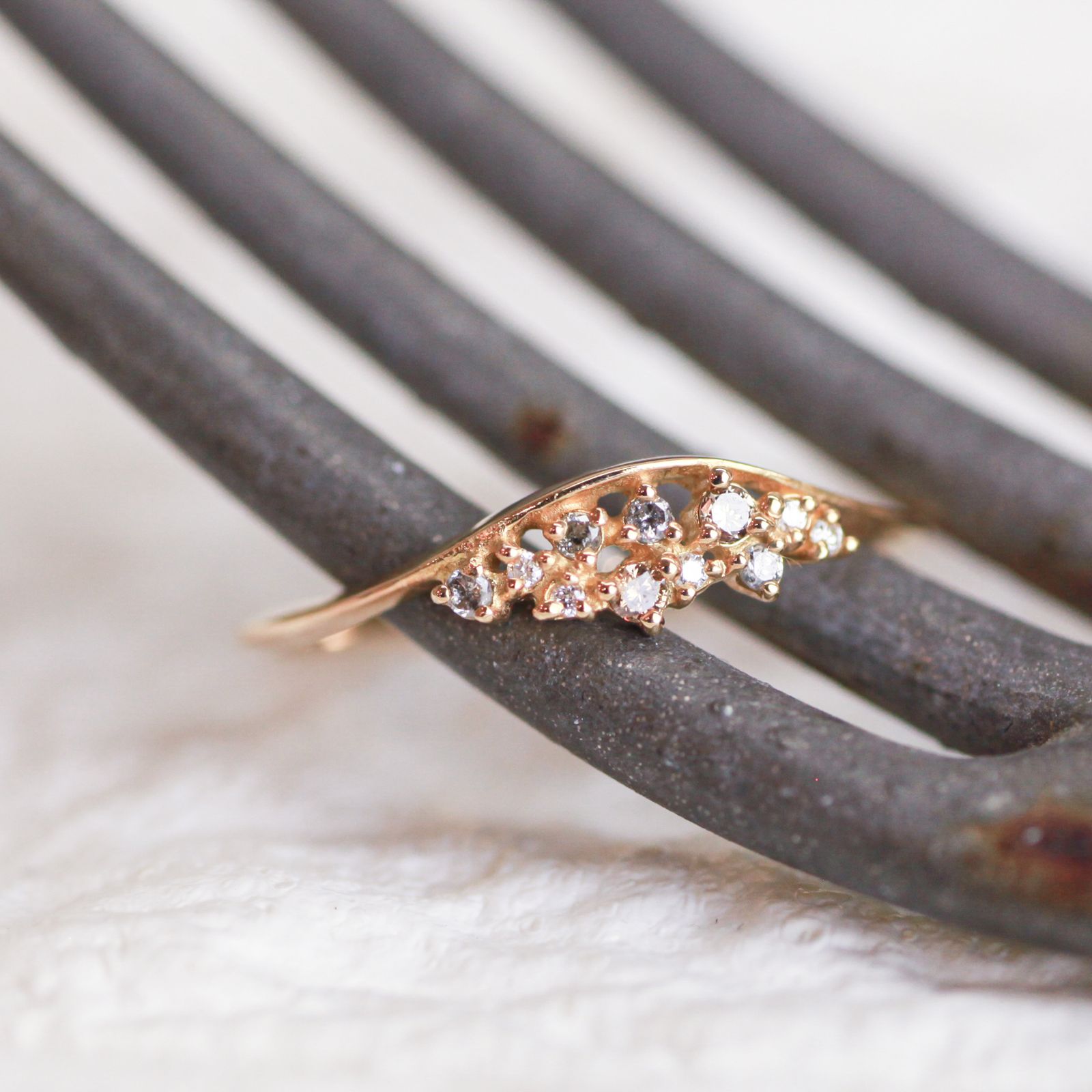 e.m. - 【11号即日発送可】マルチカラーダイヤモンドリング | GENTiL