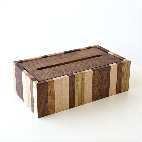 ティッシュケース 木製 おしゃれ ボックス シンプル ナチュラルウッド