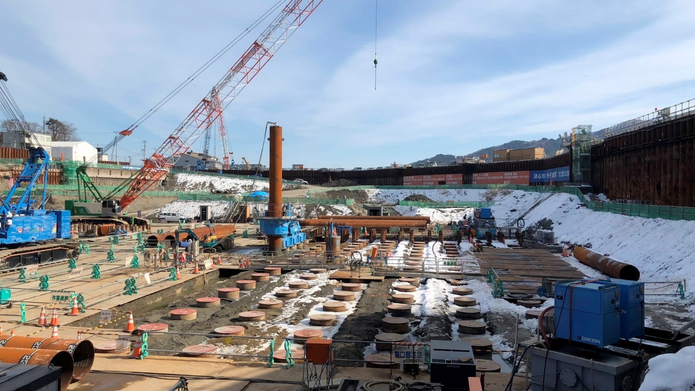 水門の基礎杭 – 株式会社 技研製作所 – GIKEN