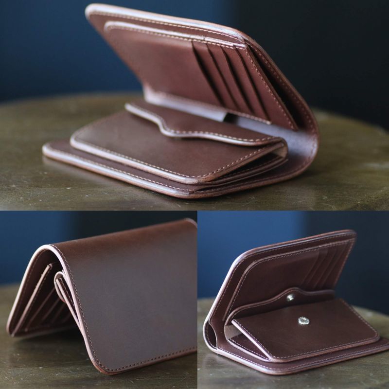 カラーオーダー対応】 財布／ミドルウォレット／スタンダードデザイン