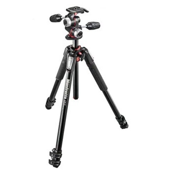 Manfrotto(マンフロット) 055プロアルミニウム三脚 3段+RC2付き3ウェイ