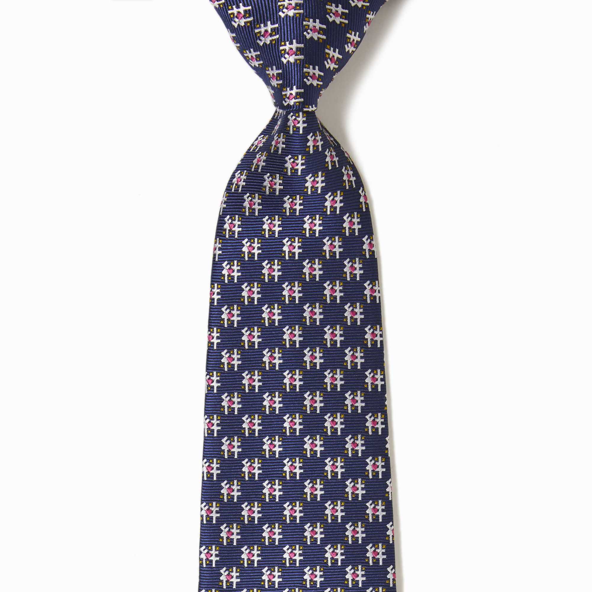 絆(ネイビー): ネクタイ | 銀座田屋