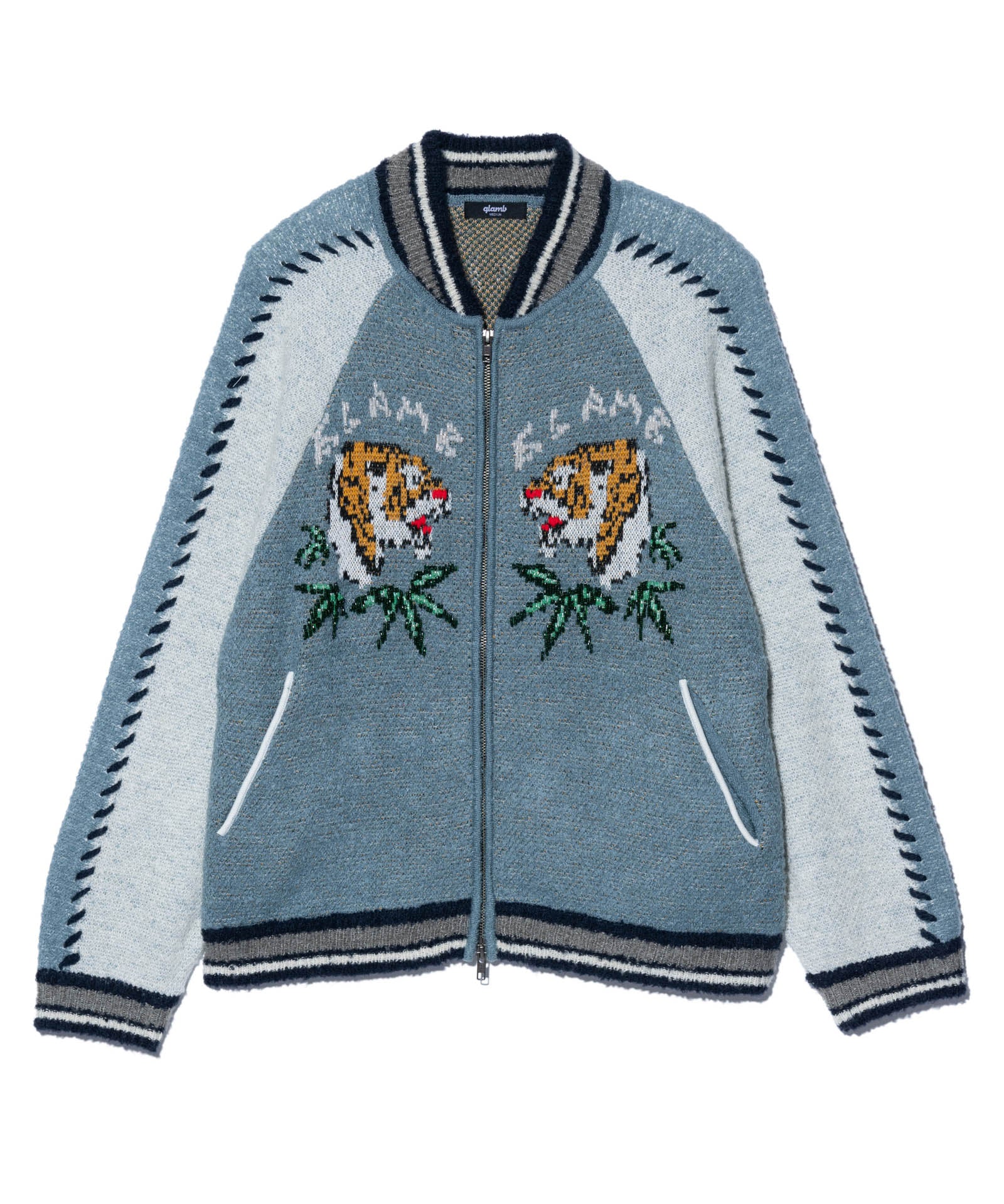 GB0325/JKT02 : Knit Ska Jumper / ニットスカジャンパー | glamb