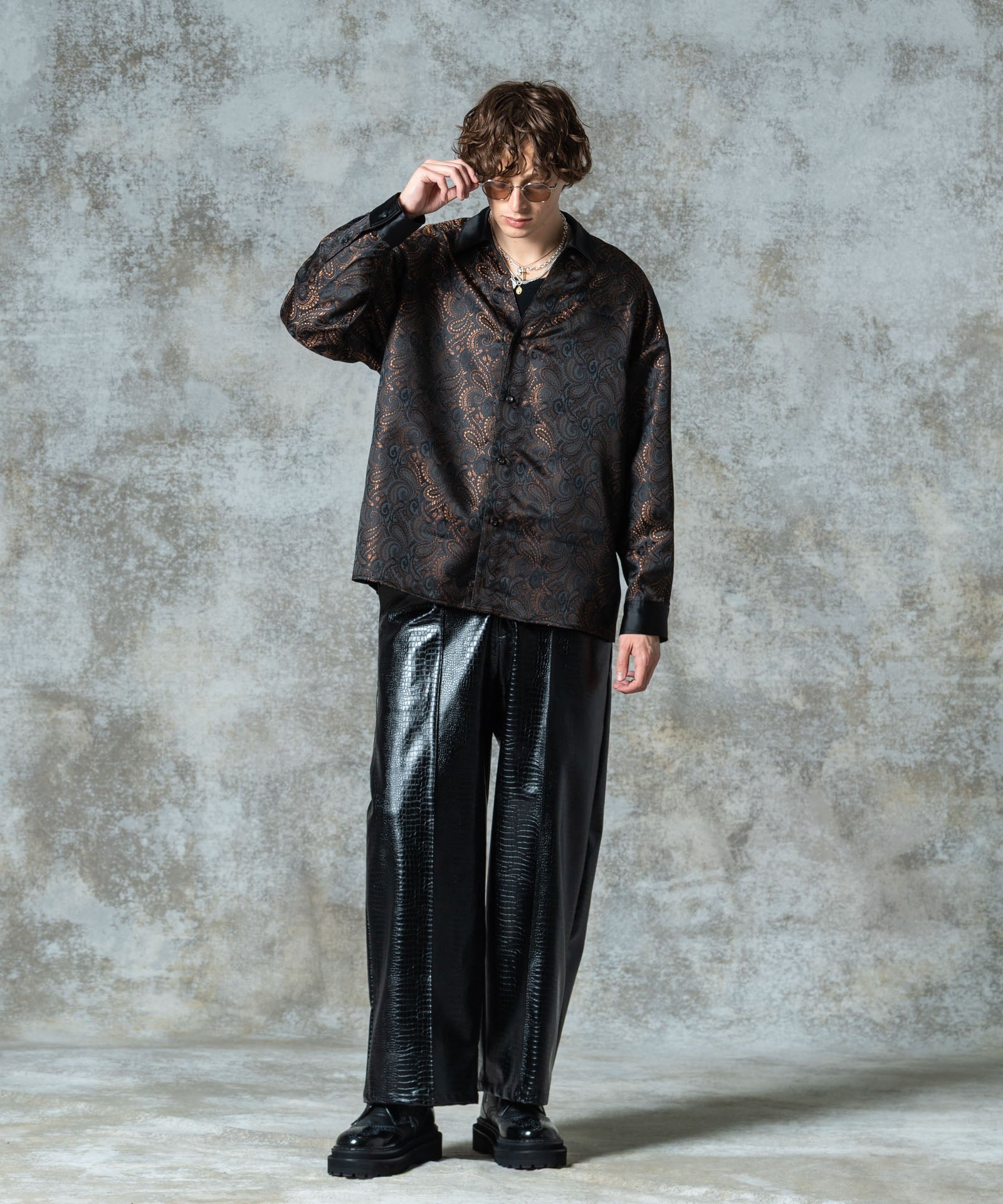 GB0325/SH07 : Paisley Skipper Shirt / ペイズリースキッパーシャツ