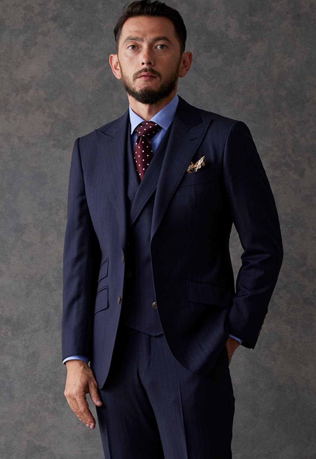 カイザーモデル（サルトリア仕立て）｜モデル一覧｜オーダースーツなら