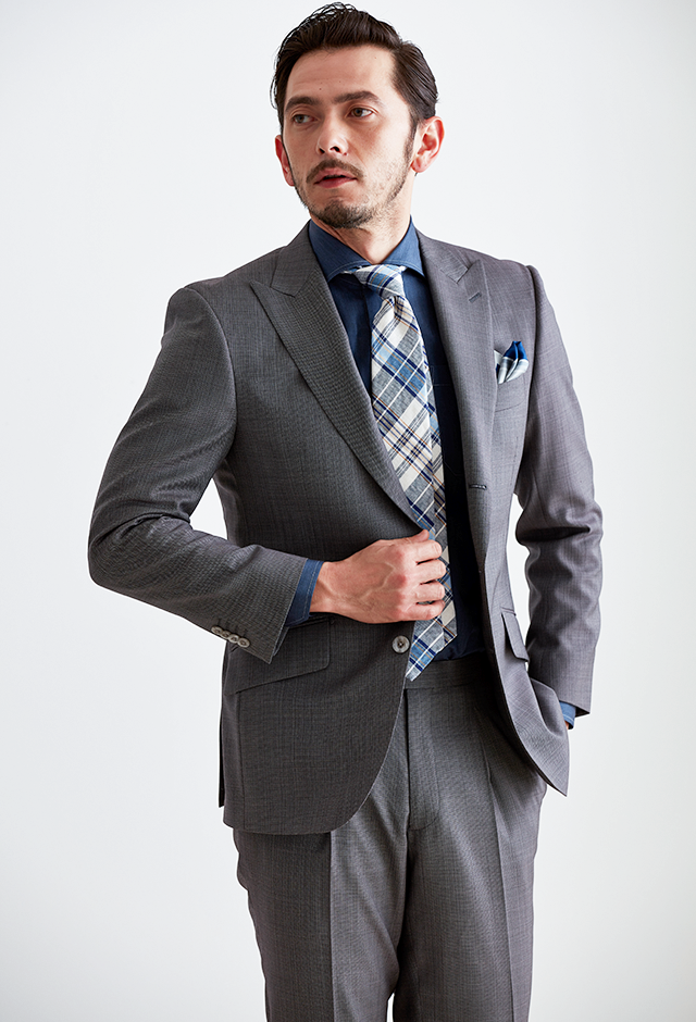 グレースーツ・無地のコーディネート（REDA）｜3-446297-2｜オーダー