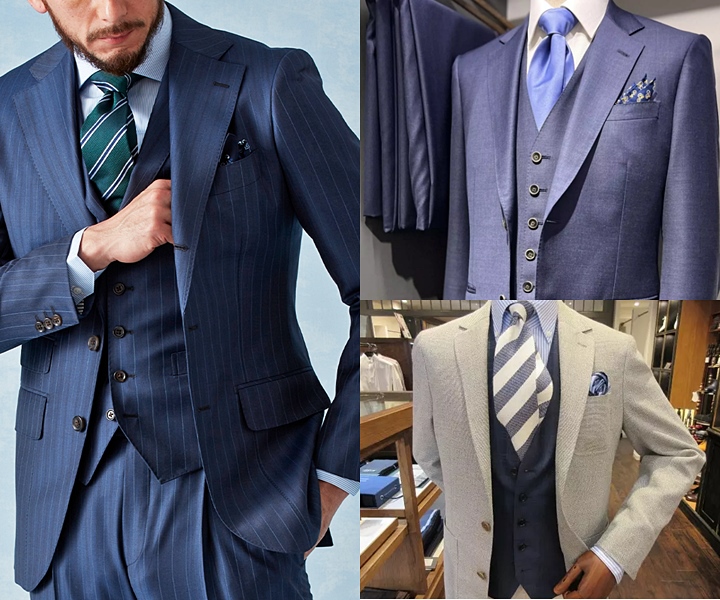 スリーピーススーツ【PREMIUM銀座本店】｜オーダースーツならGlobal