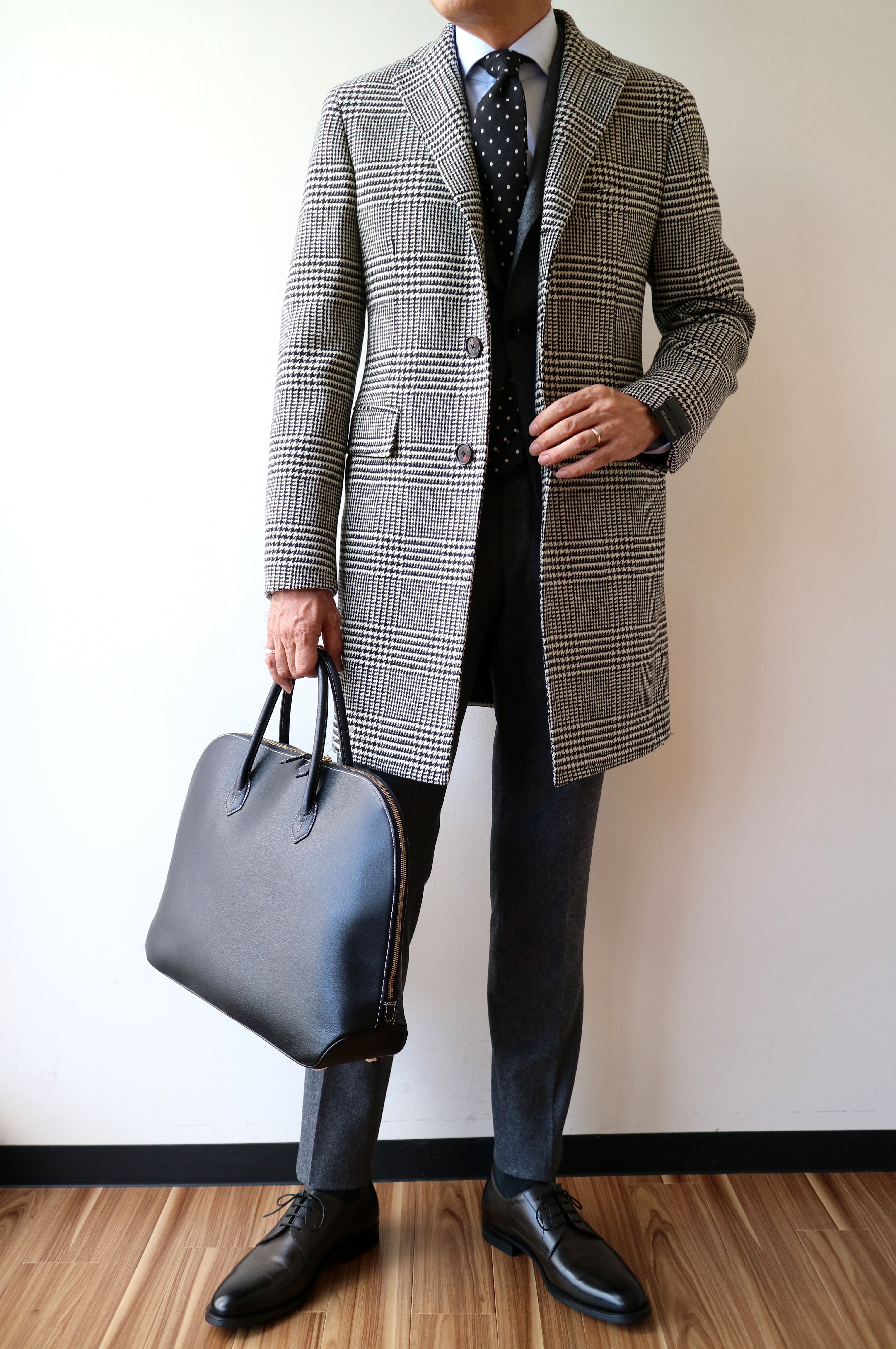 GLORYGUY & Cachette｜デニムと合わせるチェスターコート、最終便は