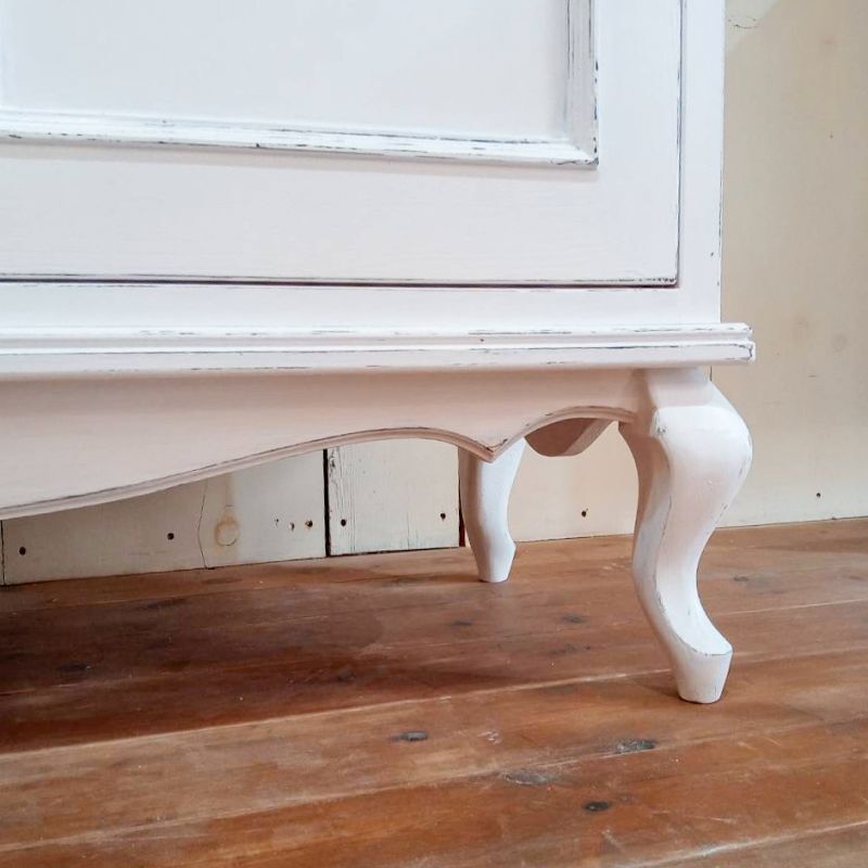 フランスアンティーク調猫足キャビネットW900店舗什器専門店@大阪東京