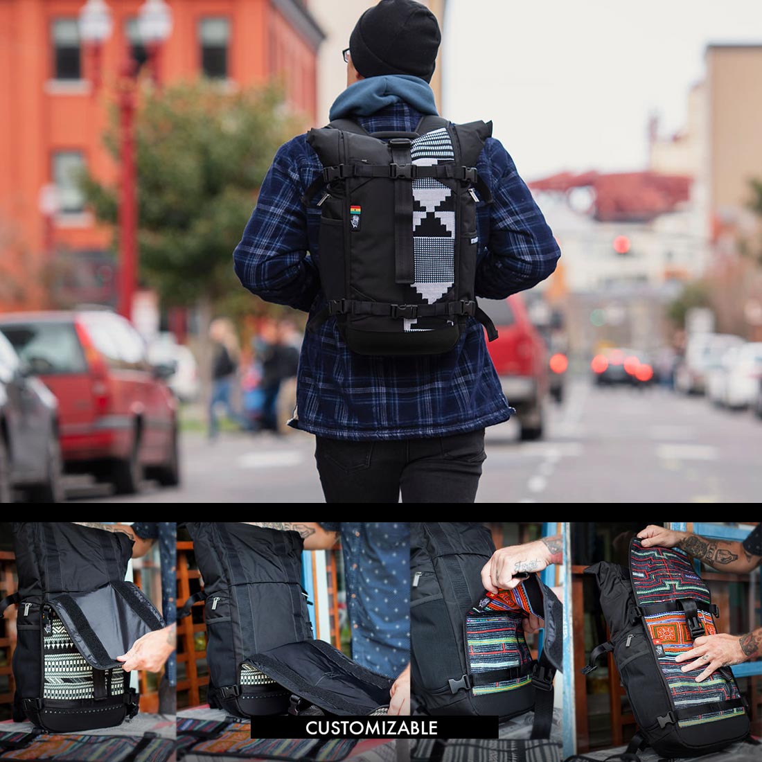 エスノテック ラージャパック30 VIVA CON AGUA リュック リュック