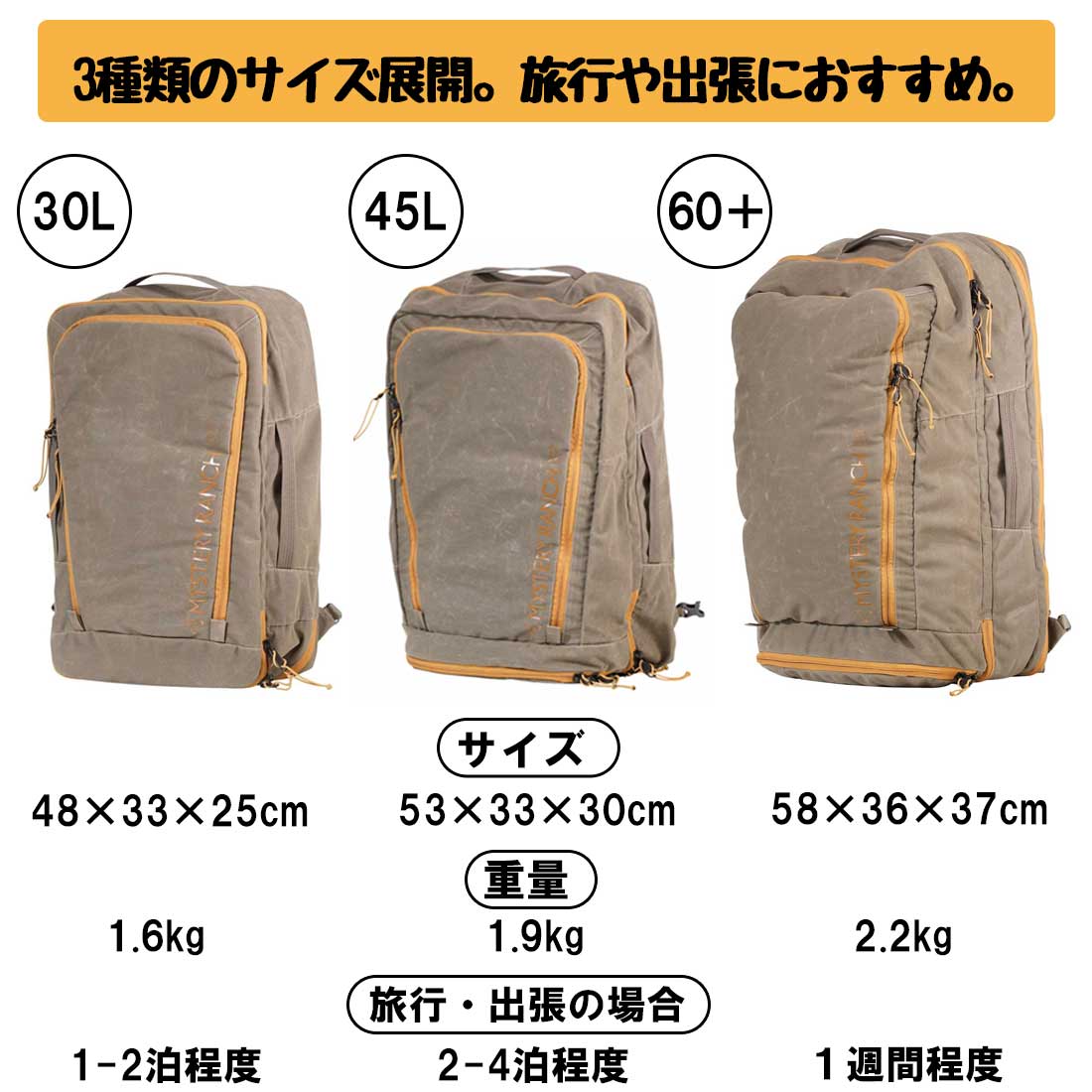 ミステリーランチ ミッションローバー 60＋ バックパック 国内正規品