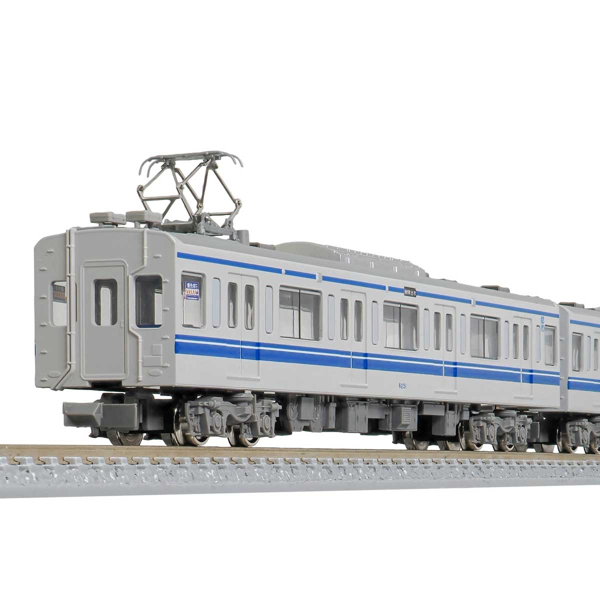 31874＞西武6000系アルミ車（6151編成・戸袋窓閉鎖後）増結用中間車6両