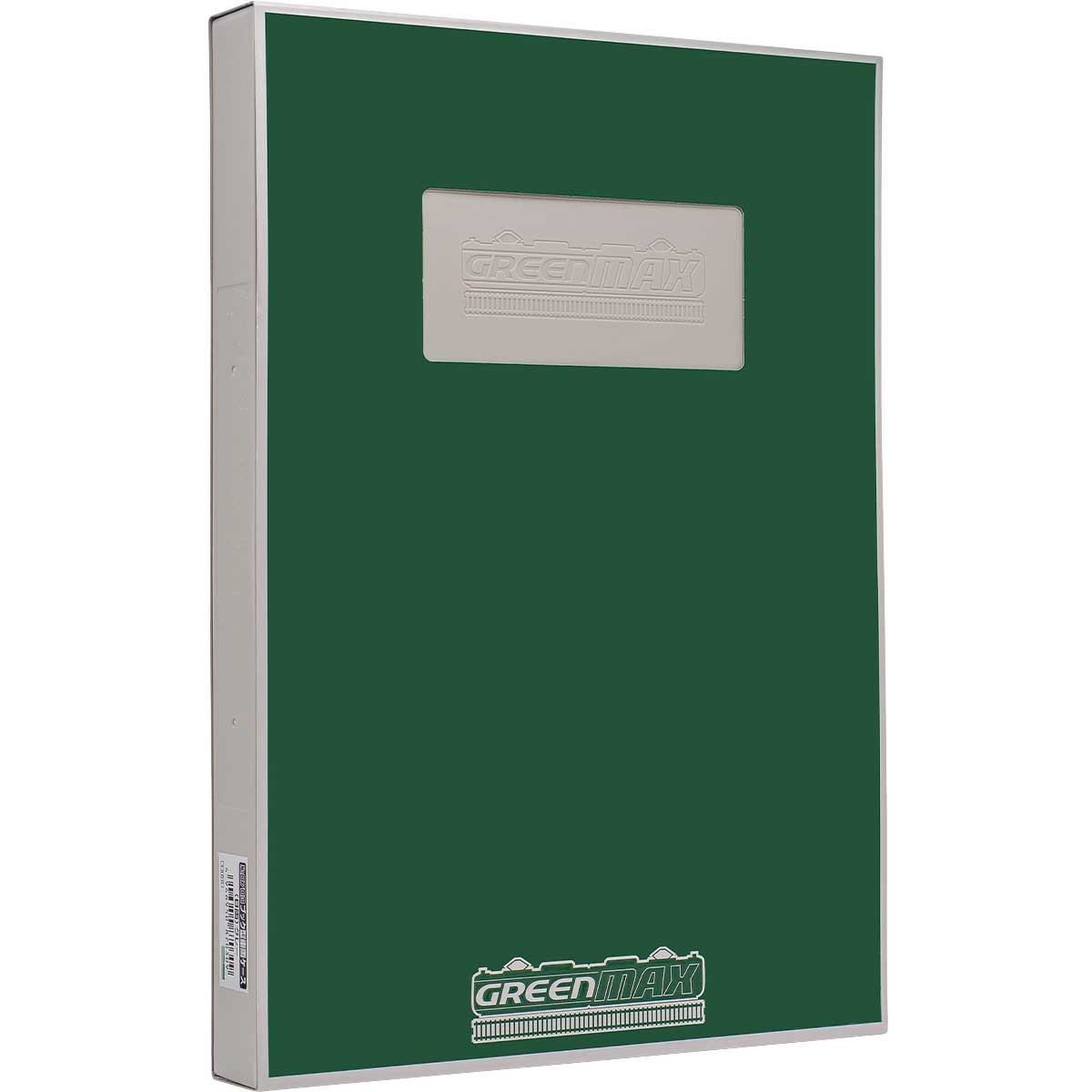 8703＞ブック型車両ケース（8両）グレー｜車両ケース｜Nゲージ鉄道模型