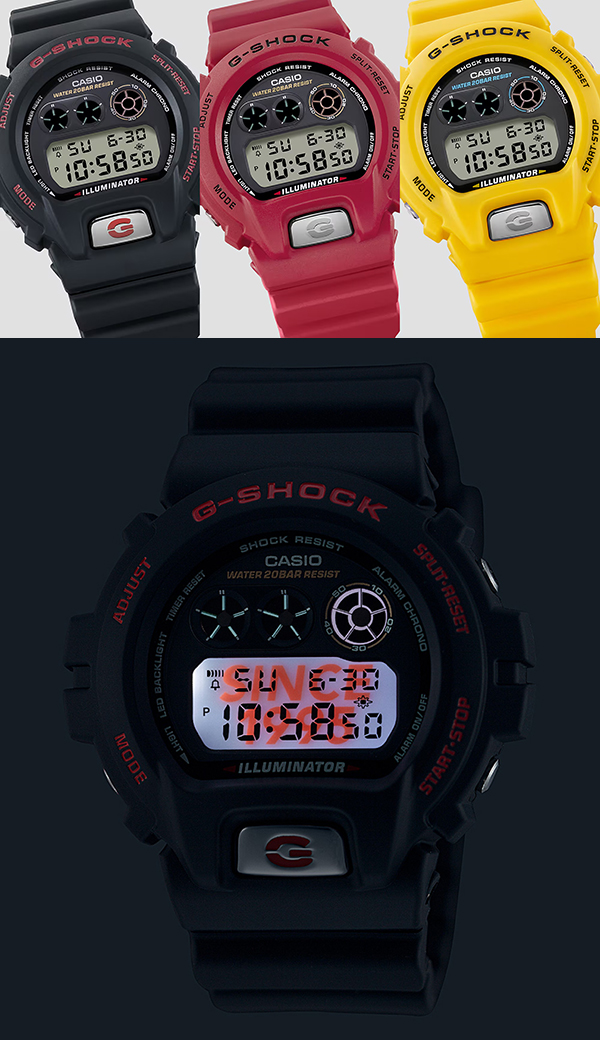 2025新作 「DW-6900」シリーズ誕生30周年を記念した“G-SHOCK