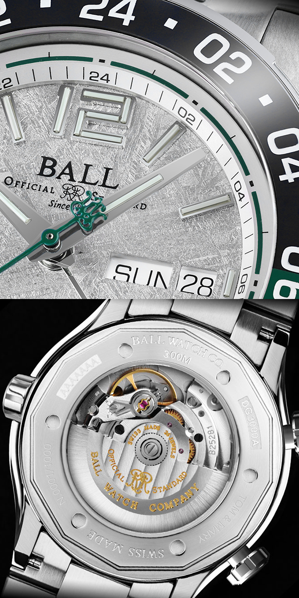 ボール ウォッチ(BALL WATCH) 2025新作 ギベオン隕石ダイヤル採用の