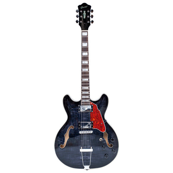 GROTE 335 style Semi-Hollow Body Jazz Electric Guitar – Grote Guitar